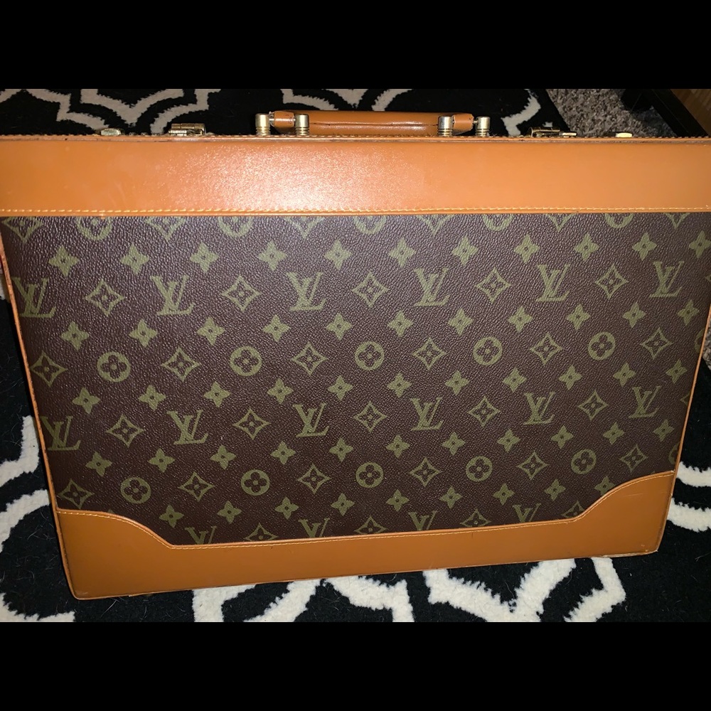 Louis Vuitton limited edition vintage briefcase